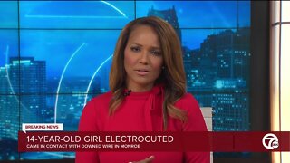 14-year-old girl electrocuted by downed power line, dies in Monroe