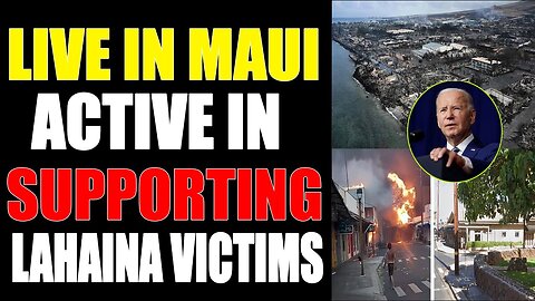 B0MBSHËLL TODAY LIVE IN MAUI ACTIVE IN SUPPORTING LAHAINA VICTIMS