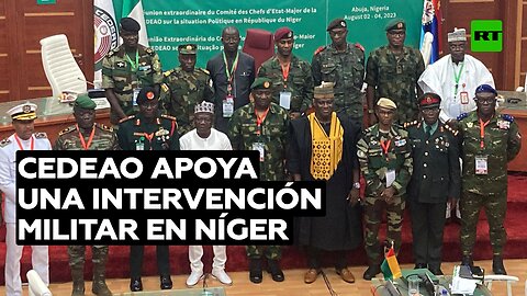 La CEDEAO apoya una intervención militar en Níger "lo antes posible"