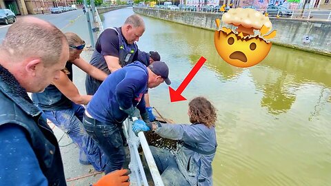You'll Never Believe What we Found Now Magnet Fishing in the Forbidden Canal