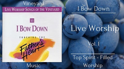 Vineyard Music I Bow Down Vol I Men In Worship