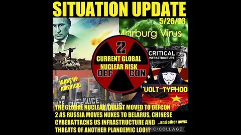SITUATION UPDATE: GLOBAL NUCLEAR THREAT MOVED TO DEFCON 2! RUSSIA MOVES NUKES TO BELARIUS! CHINESE..