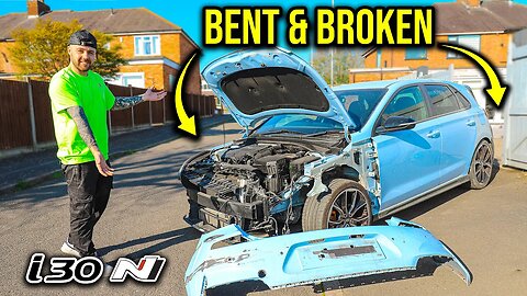 REPAIRING MY WRITTEN OFF HYUNDAI I30N PERFORMANCE