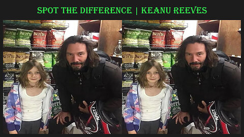 Spot the difference | Keanu Reeves