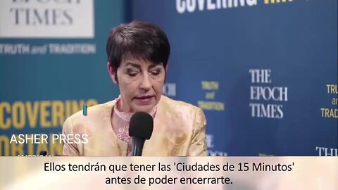 Ciudades 15 min y encierros climáticos, by Chistine Anderson (EURO Diputada)