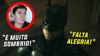 FIQUEI PISTOLA AO VIVO COM AS CRÍTICAS DE THE BATMAN!