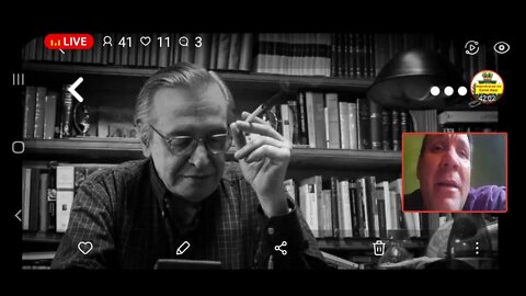 Assista: Olavo de Carvalho abriu os olhos do brasileiro contra as maldades da esquerda