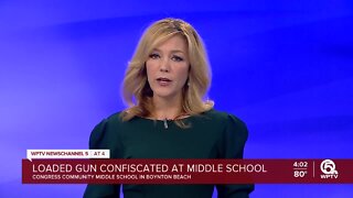 Congress Middle School student arrested after loaded gun confiscated on campus