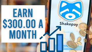 Shakepay Visa Card | Earning $300.00 per month