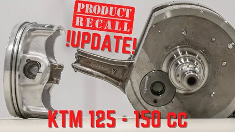 2022 KTM / Husky / GasGas 125 /150cc CDI Recall (UPDATE)