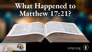 10 Mar 23, Bible with the Barbers: What Happened to Matthew 17:21?