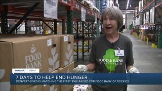 7 Days to Help End Hunger: $25 donation can provide 100 meals