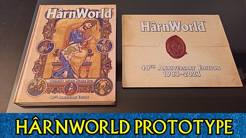 HârnWorld Hardcover Prototype