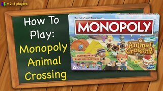 How to play Monopoly Animal Crossing