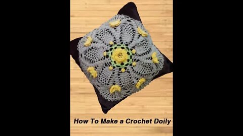 How To make Crochet Doily #shorts