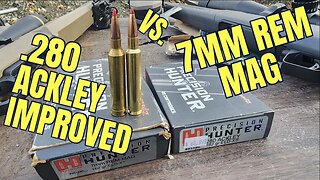 7mm Rem Mag vs. 280 Ackley Improved