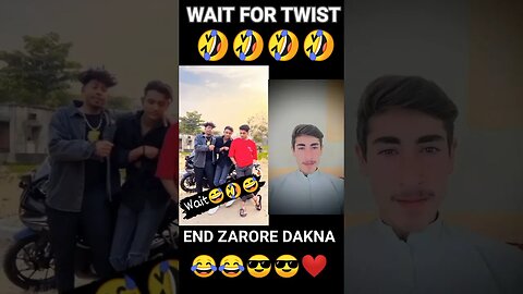 Wait for twist 😂😂| End zarore dakna |wait for twist|kite#shorts #viral #youtube