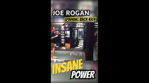 Joe Rogan's Bone-Shattering Spinning Back-Kick