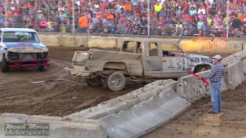 Fullsize Pickup Figure 8 Races II at the Hartford Fair