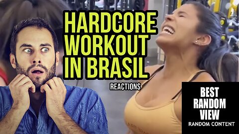 WOW INSANE!! REACTION OF WOMEN IN WORKOUT HARDCORE IN BRAZIL.