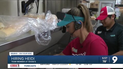 Heidi Alagha serves up a certain famous frozen fruit drink at a Tucson institution