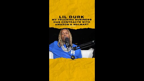 @lildurk My trucking business has contracts with #Amazon & #walmart