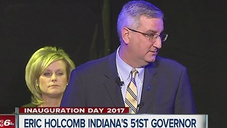 Eric Holcomb becomes Indiana's 51st Governor