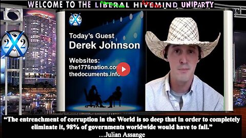 Derek Johnson - Continuity Of Government Is In Place, Military In Control, Scare Event Necessary