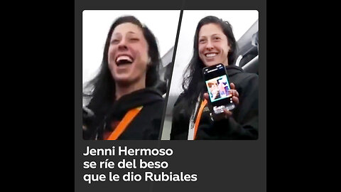 Difunden un video en el que Jenni Hermoso bromea sobre el beso de Rubiales
