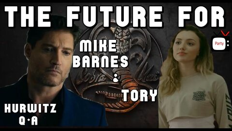 Mike Barnes and Tory's Future | Cobra Kai On Netflix Season 3 Q&A