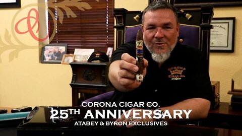 Corona Cigar Co. 25th Anniversary Byron Cigars
