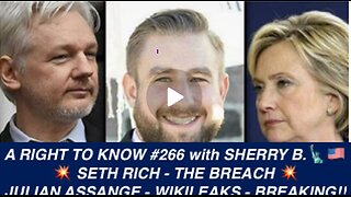 SETH RICH, DNC HACK, JULIAN ASSANGE, “THE BREACH, Murder for Hire Beyond a Reasonable Doubt!”