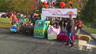 Wheelchairs were turned into cool costumes for Halloween