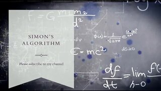 Quantum algorithm: step by step Simon's algorithm