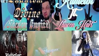 Kamelot - Phantom Divine (Shadow Empire) ft. Lauren Hart - Live Streaming Reactions w Songs & Thongs