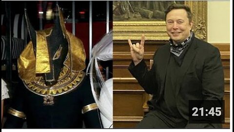 ELON dresses up as EGYPTIAN GOD of the UNDERWORLD as he pushes forward to put BRAIN CHIP in humans!