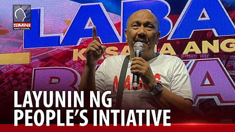 FULL SPEECH | JAY SONZA, ISINIWALAT ANG TUNAY NA LAYUNIN NG PEOPLE'S INITIATIVE