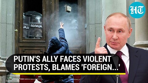 Riots Break Out Against Putin's Ally After He Wins Polls; Vucic Slams Pro-West Opposition | Serbia