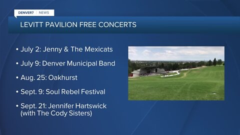 Levitt Pavilion announcing 11 more free concerts
