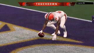 Another ONE by Nick Chubb TD! #Madden20 #Browns #NickChubb #TD #Ravens