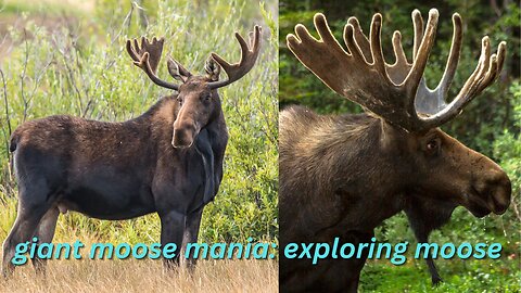 giant moose mania: exploring moose