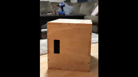Wood Plyometric Box by Day 1 Fitness - 4 SIZE OPTIONS (16x14x12, 20x18x16, 24x20x16, OR 30x24x2...