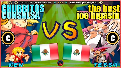 Super Gem Fighter Mini Mix (CHURRITOSCONSALSA Vs. the best joe higashi) [Mexico Vs. Mexico]