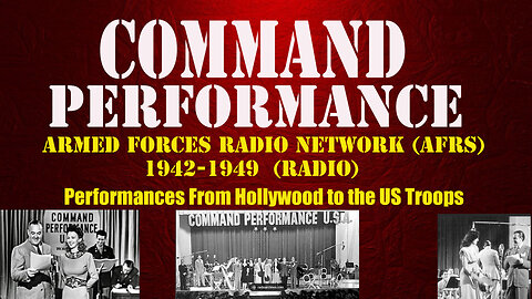 Command Performance 42/03/01 (ep001) Eddie Cantor