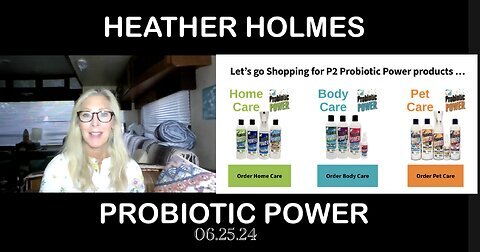 HEATHER HOLMES- PROBIOTIC POWER