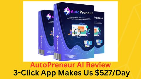 AutoPreneur AI - 1st Ever LOCKABLE Flipbook Creator