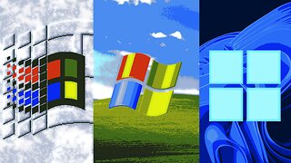 "Windows Evolution" - Windows 11 Concept Advertisement