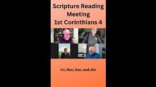 Scripture Reading Meeting 1 Corinthians 4