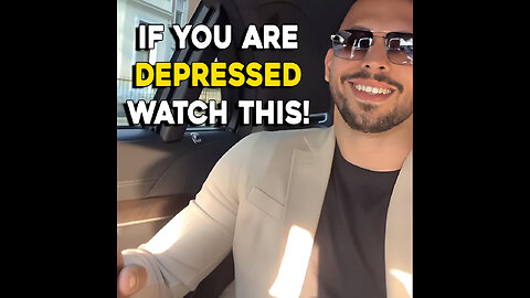 If you're DEPRESSED WATCH THIS!