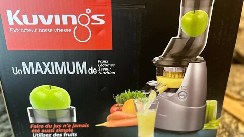 Kuvings unboxing B6000s Juicer #juicing #juicer #kuvings